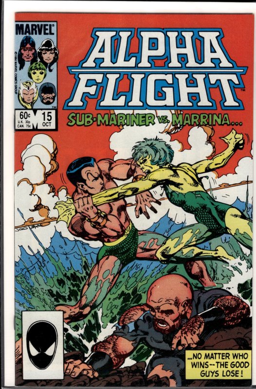 Alpha Flight #15 (1984) Alpha Flight