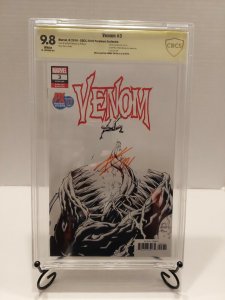 Venom 3 CBCS 9.8 Signed Donny Cates 1st Appearance Knull SDCC LTD 4,000 ???