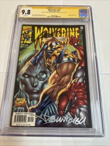 Wolverine (2000) # 154 (CGC 9.8 SS) Signed Fabian Nicieza + Rob Liefeld Deadpool