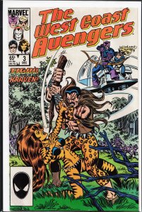 West Coast Avengers #3 (1985) West Coast Avengers / Avengers West Coast