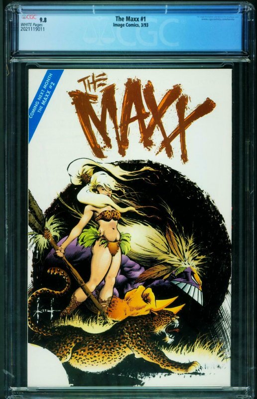 THE MAXX #1 CGC 9.8 1st issue - IMAGE COMICS - 2021119011