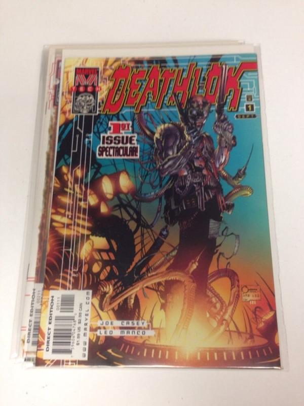 Deathlok 1-10 Near Mint Lot Set Run Marvel Tech