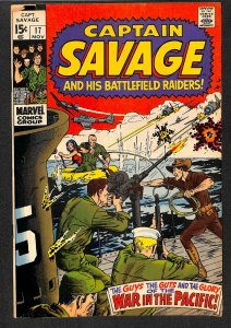 Captain Savage #17 (1969)