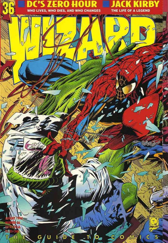 Wizard: The Comics Magazine #36B VF ; Wizard | Spider-Man Lizard Quesada