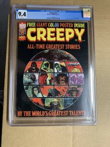 Creepy 55 Cgc 9.4 White Pages Warren Publishing Bronze Age