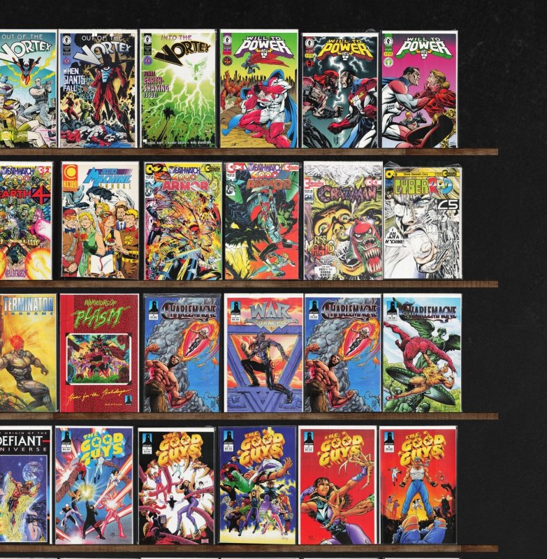 Huge Lot 150+ Comics with Warriors Of Plasm, Batman: Gotham Nights & More!