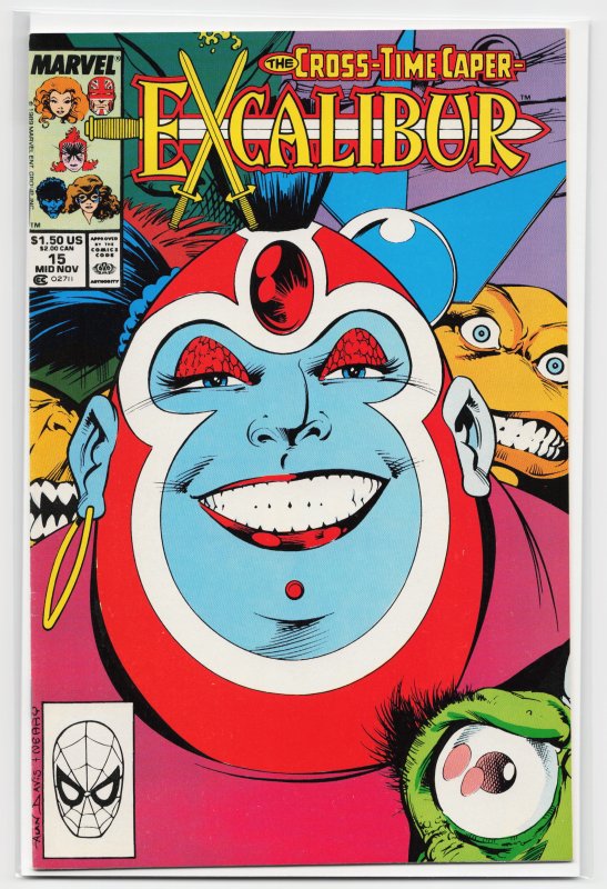 Excalibur #15 (1989) Excalibur