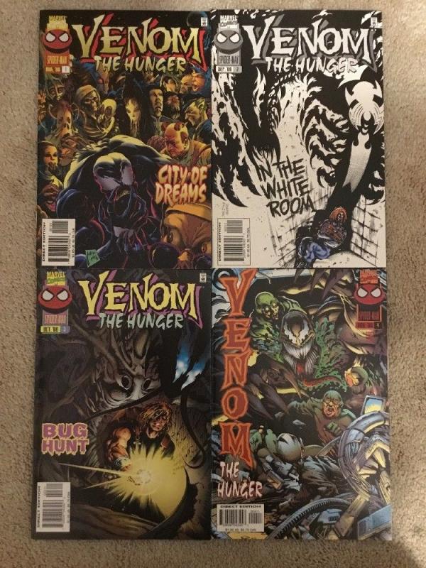 Marvel Venom The Hunger 1 - 4 Complete Set  NM/M **Unread Copies**