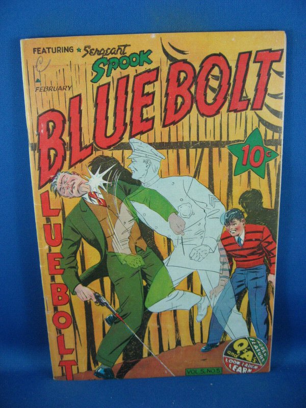 BLUE BOLT VOL 5 # 5 F 1945