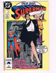 Superman #11 VF DC Comics Comic Book Byrne Kesel 1987 DE13