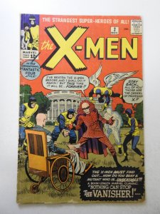 The X-Men #2 (1963) GD+  tape pull fc, ink fc, centerfold detached bottom staple