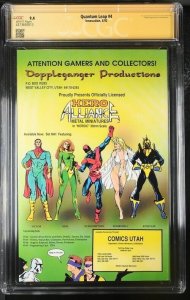 Quantum Leap (1992) # 4 (CGC 9.4 SS) Signed & Creator & Ziggy Deborah Pratt