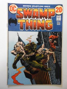 Swamp Thing #2 (1973) VG/FN Condition! ink fc