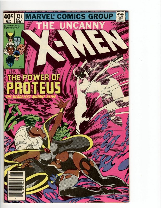 X-MEN #127 F/VF 7.0  (WOLVERINE PROTEUS) (VERMONT COLLECTION)