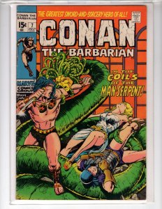 Conan the Barbarian #7 (1971) FN+   [NSC•BI#06]