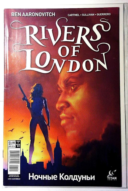 Rivers of London #1 B (2016) Titan Comics Var 1st Print Comic Book