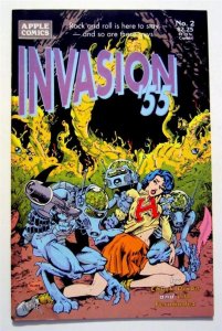 INVASION '55 #2, VF/NM, Aliens, Apple Comics, 1991, more Sci-Fi  in store