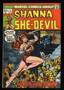 Shanna the She-Devil #2 VF- 7.5