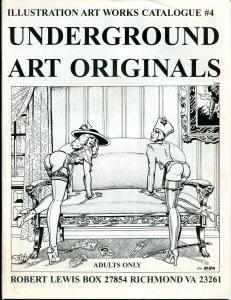 UNDERGROUND ART ORIGINALS #4, FN, Illustration art Works Catalog, Spain, Crumb