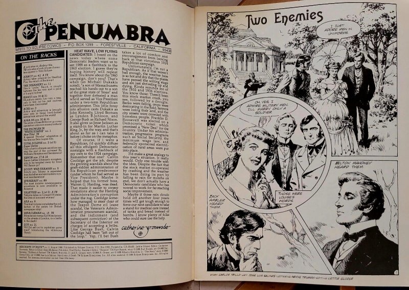 Merchants Of Death #2 & 4 VF (Eclipse 1988) EARLY BUSIEK! Custom Bundle/Set Of 2