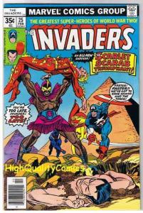 INVADERS #25 VF, ,Captain America, Sub-Mariner, Torch, 1975, more in store