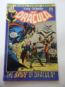 Tomb of Dracula #4 (1972) VG Condition