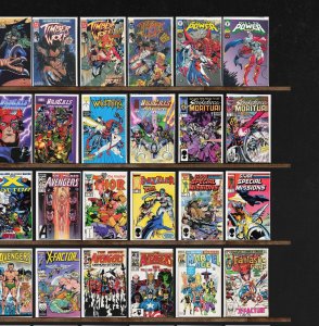Huge Lot 150+ Comics with The Avengers, Thor, Will To Power, X-Factor & More!