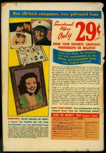 Girls Romances #5 1950- Ice Cream photo cover- DC Romance FAIR