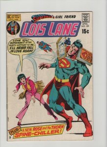 Superman's Girl Friend Lois Lane #109 - Lois Stops Loving - 1972 (Grade 4.5) WH