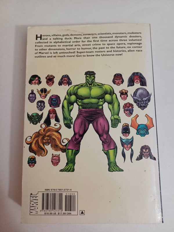 Essential Official Handbook Of The Marvel Universe: Master Edition vol.2 - FN