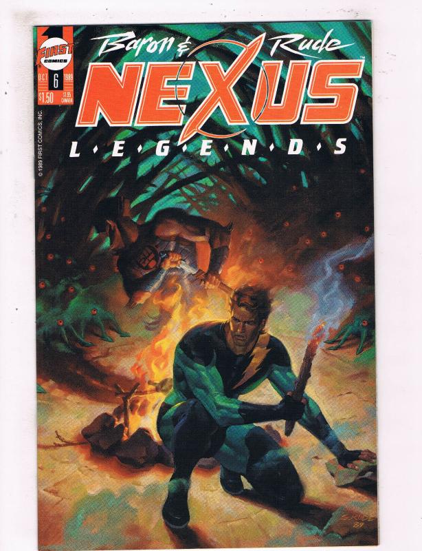 Nexus Legends #6 VF First Comics Comic Book Baron 1989 DE25
