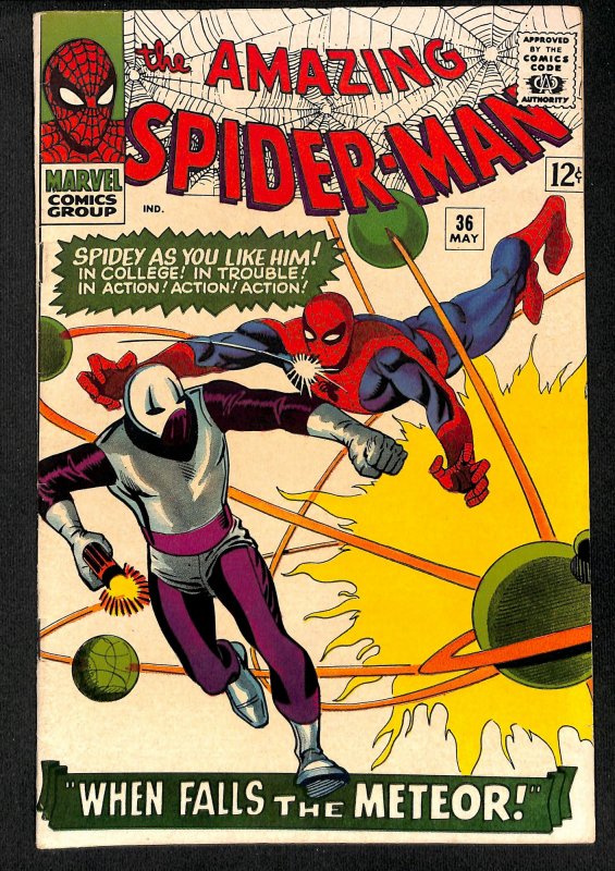 Amazing Spider-Man #36 VF- 7.5 Marvel Comics Spiderman