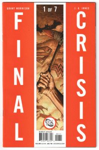 Final Crisis #1, 2, 3, 4, 5, 6, 7 (2008) COMPLETE SET! GRANT MORRISON STORY