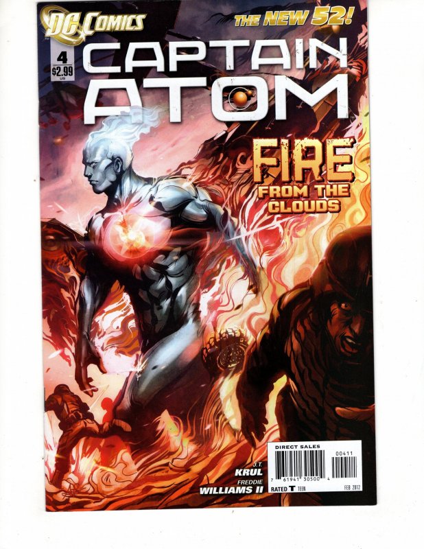 Captain Atom #4  (2012) >>> $4.99 UNLIMITED SHIPPING!!!  / ID#169