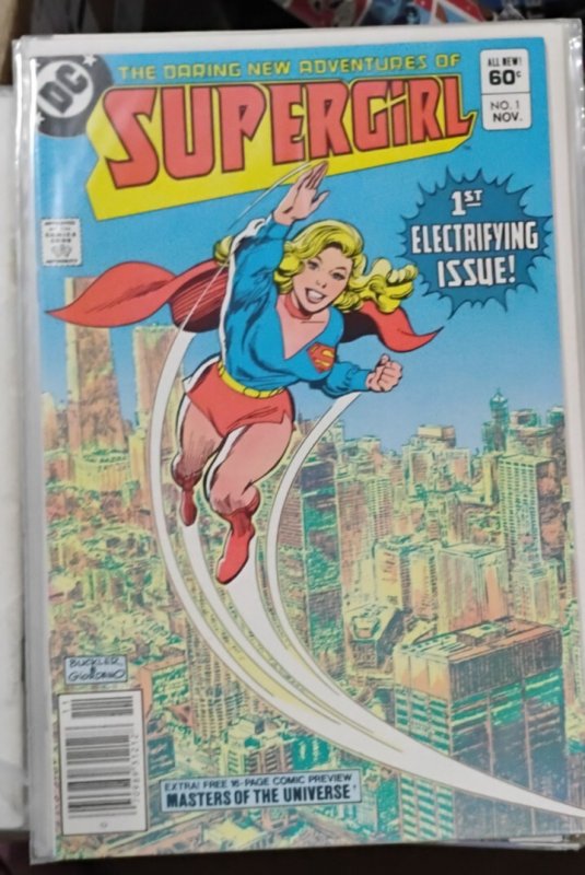 DARING NEW ADVENTURES OF SUPERGIRL  #1  1984  DC COMICS MASTERS OF THE UNIVERSE