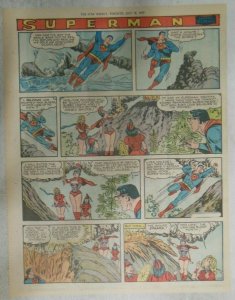 bvSuperman Sunday Page #1029 by Wayne Boring from 7/19/1959 Tabloid Page Size