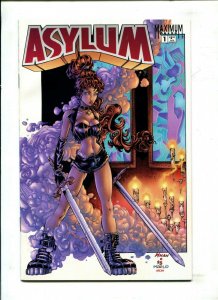 ASYLUM #1 (9.2) FIRST PRINTING! 1995!