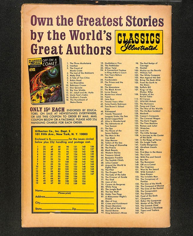 Classics Illustrated #116