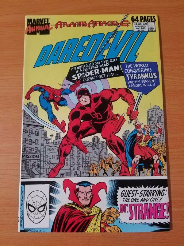 Daredevil Annual #4 ~ NEAR MINT NM ~ (1989, Marvel Comics)