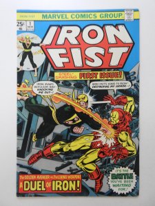 Iron Fist #1  (1975) MVS Intact! Beautiful VF+ Condition!!