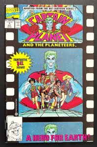 Captain Planet and the Planeteers #1 (1991) 1st App of CP - VF - Neal Adams Art
