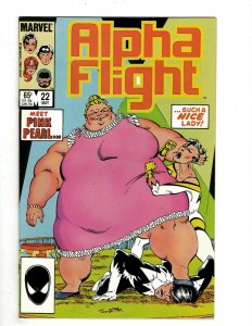 13 Alpha Flight Marvel Comics # 14 15 16 11 12 17 18 19 20 21 22 23 24 J430