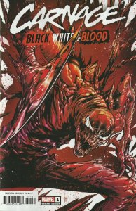 Carnage, Black White & Blood # 1 Checchetto 1:50 Variant Cover NM Marvel