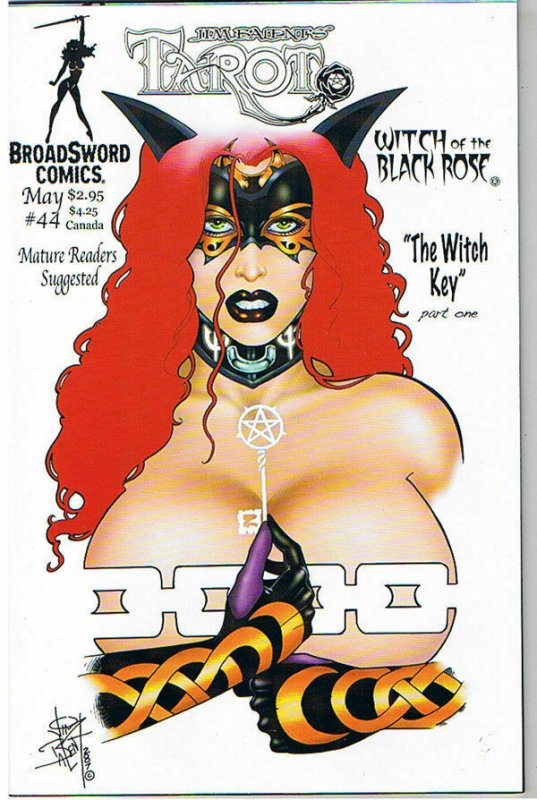 TAROT WITCH of the Black Rose #44, NM-, Jim Balent, 2000, Holly Golightly