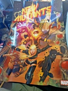 New Mutants #1 24 x 36 Poster by Rod Reis Magik Karma Sunspot Folded Brand New