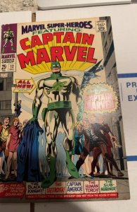 Marvel Super-Heroes #12 (1967)1st captain marvel and origin