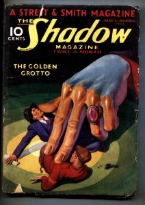 SHADOW--MAY 1 1933--RARE--STREET AND SMITH--Pulp Magazine--VG-