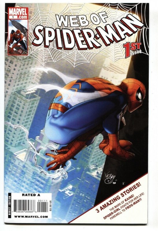 Web of Spider-Man #1 2009 First issue comic book-Marvel