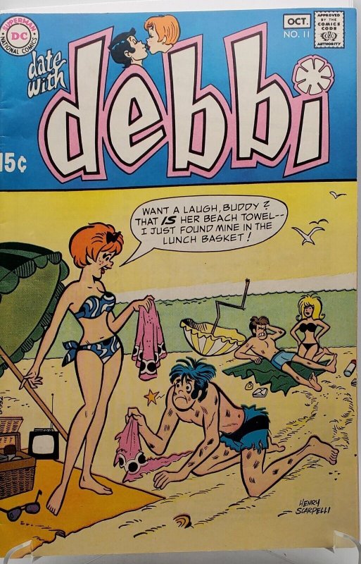 Date with debbi #11 DC Comic Book 1971 Fine 
