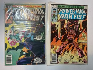 Lot Of 4 Comic Books Marvel Comics Power Man And Iron Fist #63 67 68 78  59 SM8